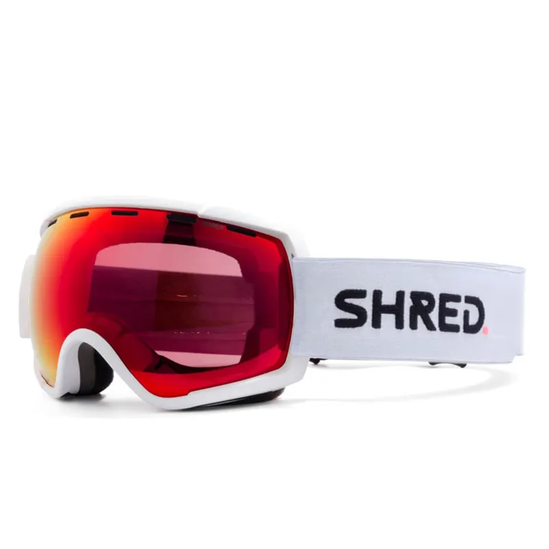 Shred Rarify+ Ski and Snowboard Goggles In White  